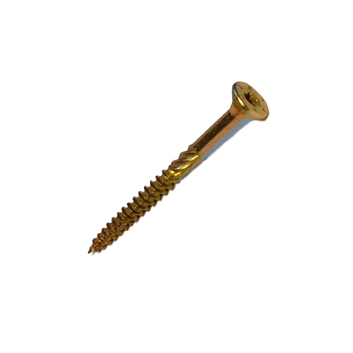 Саморез конструкционный Daxmer 5,0х50 (250шт) Torx желтый цинк