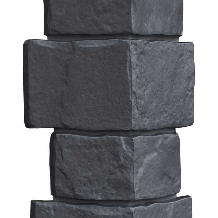 Угол наружный Grand Line Крупный камень Стандарт Графит